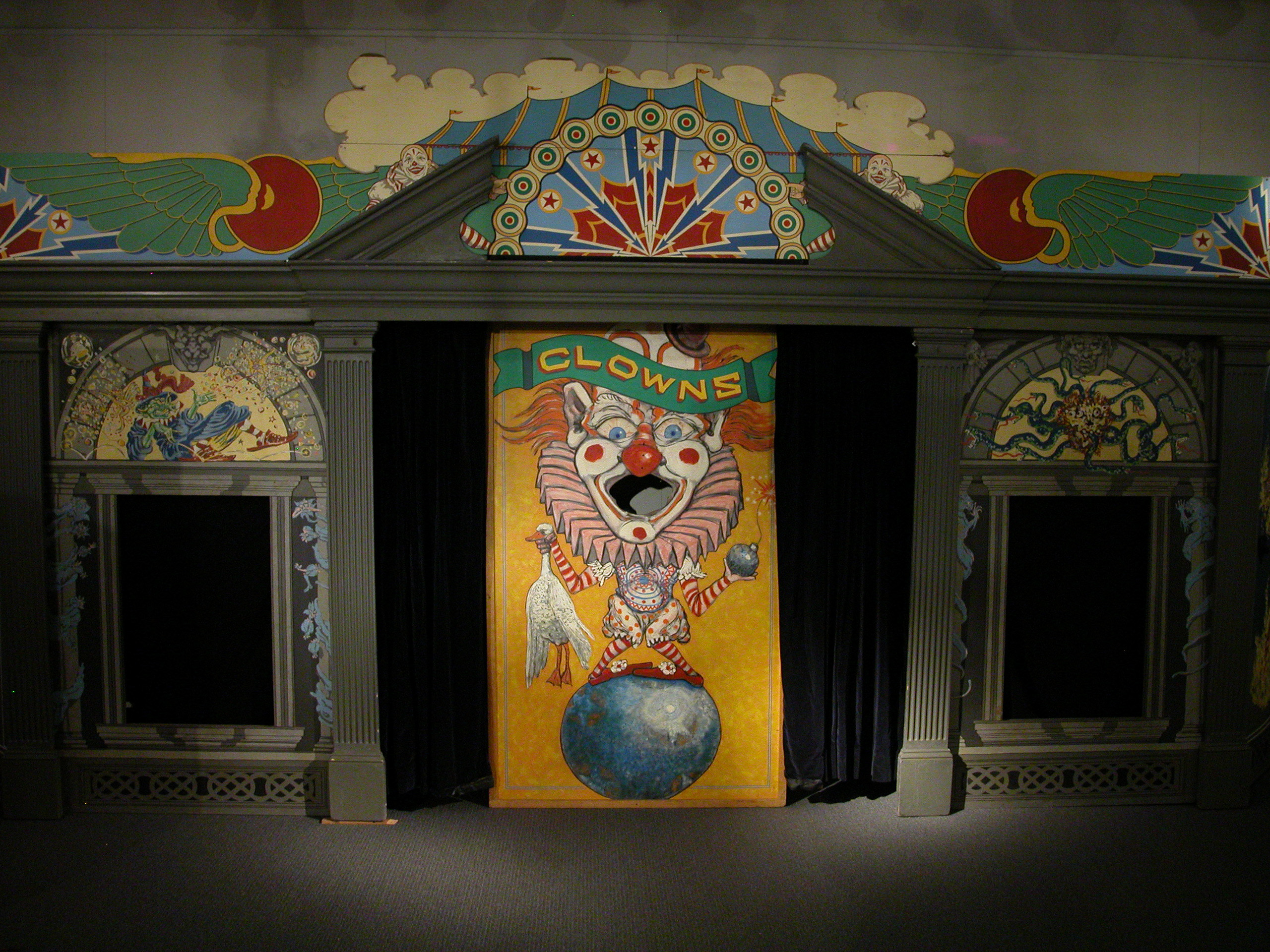 Wood Stage Front 1985