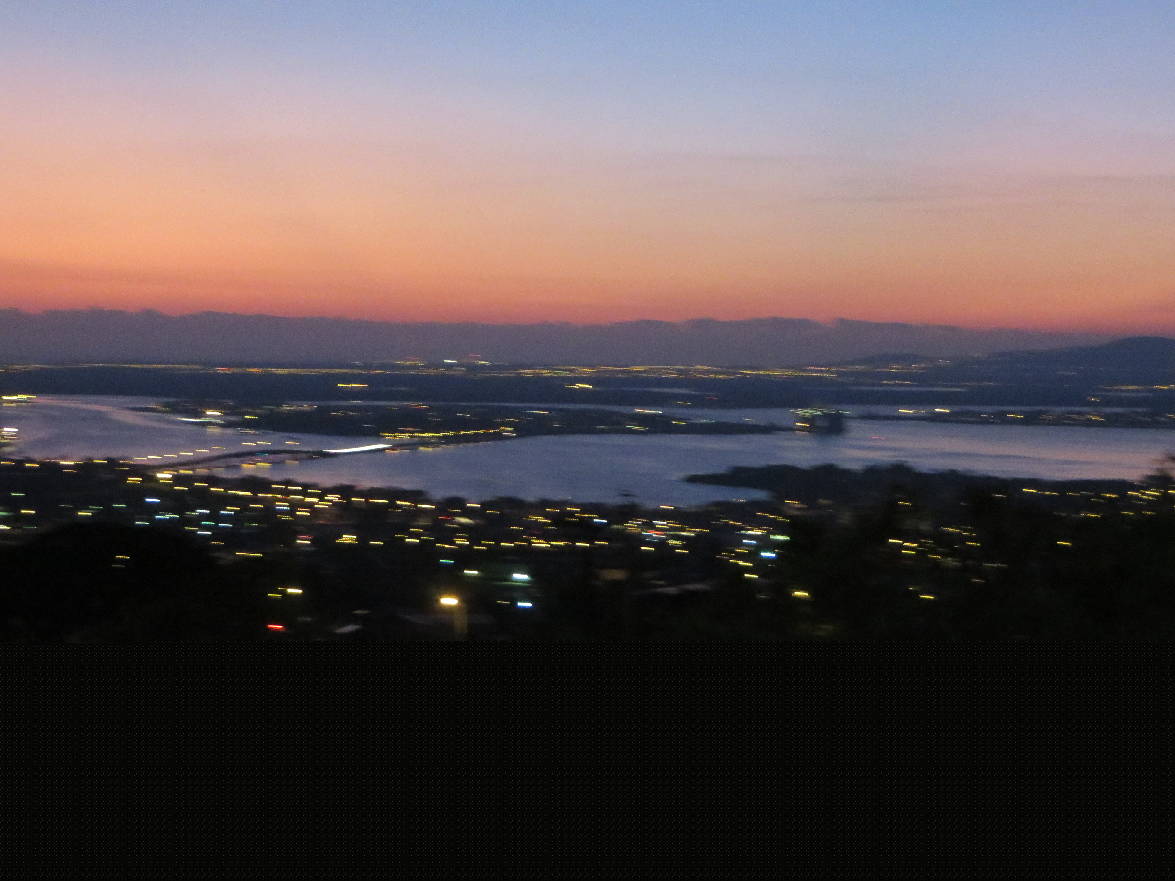 Hawaiian Sunset Over Pearl Harbor