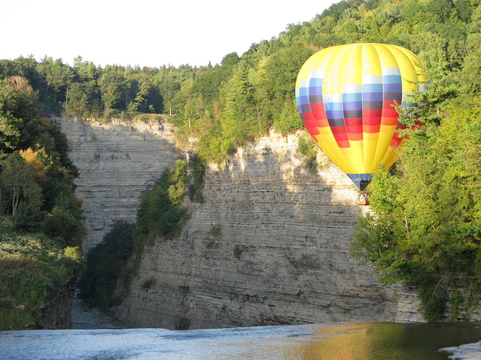 Ballooning - Letchworth Upper Falls NY