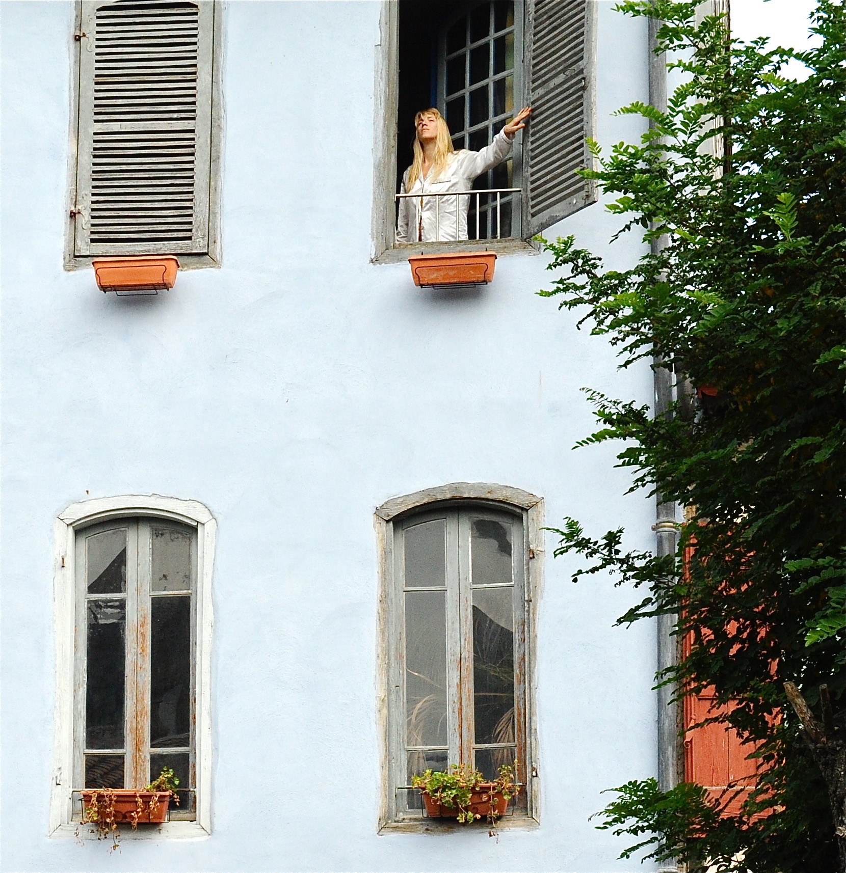 Morning in Mirepoix France 2013